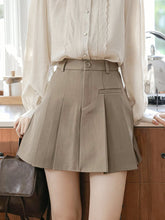 Minifalda plisada preppy